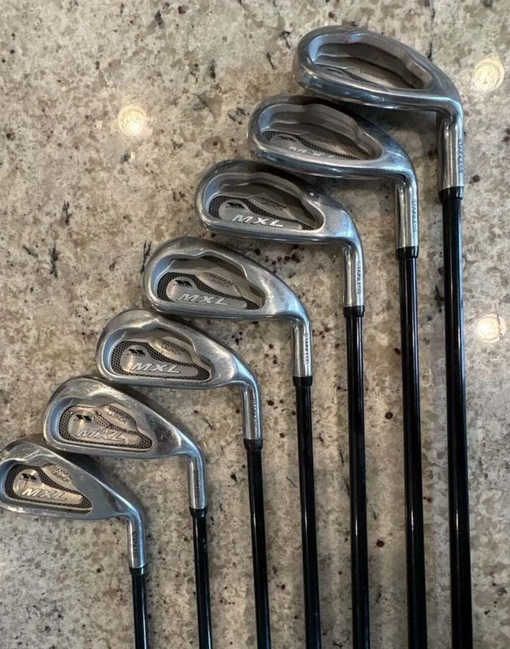 Synergy MXL Golf Iron Set 3-9 RH Stainless Steel Graphite